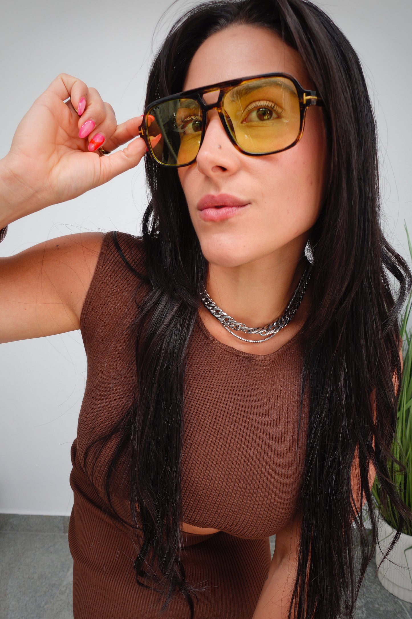 RESTOCK! TORTOISE YELLOW LENSE SUNGLASSES